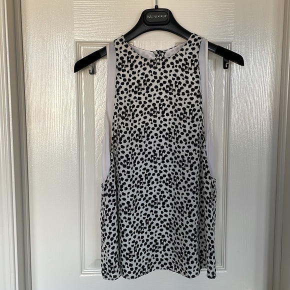 A.L.C Silk Double Layer Racer Blouse - Picture 11 of 12